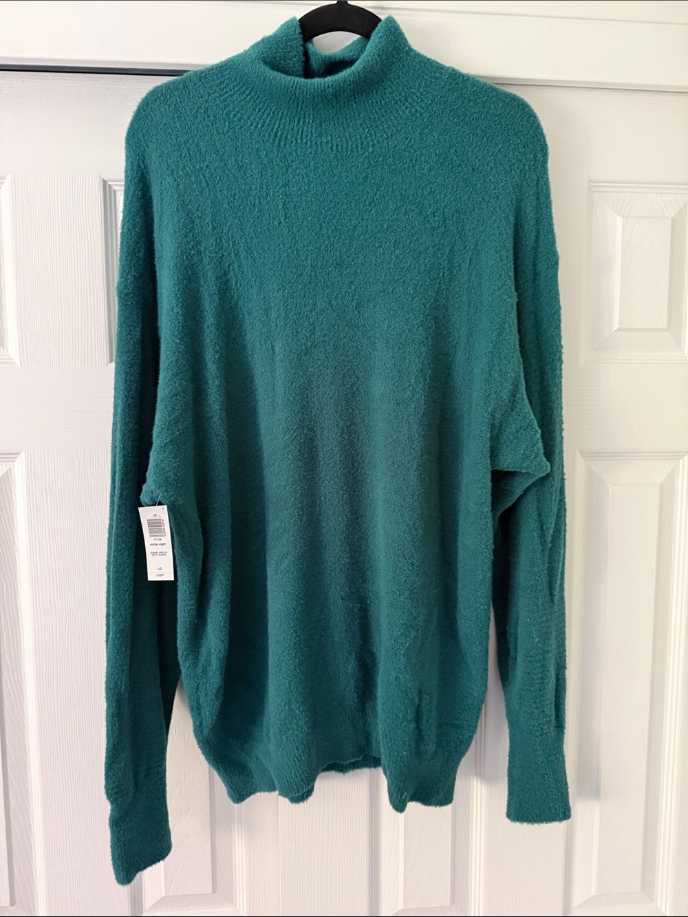 Wilfred Teal Turtleneck Sweater - Soft Knit